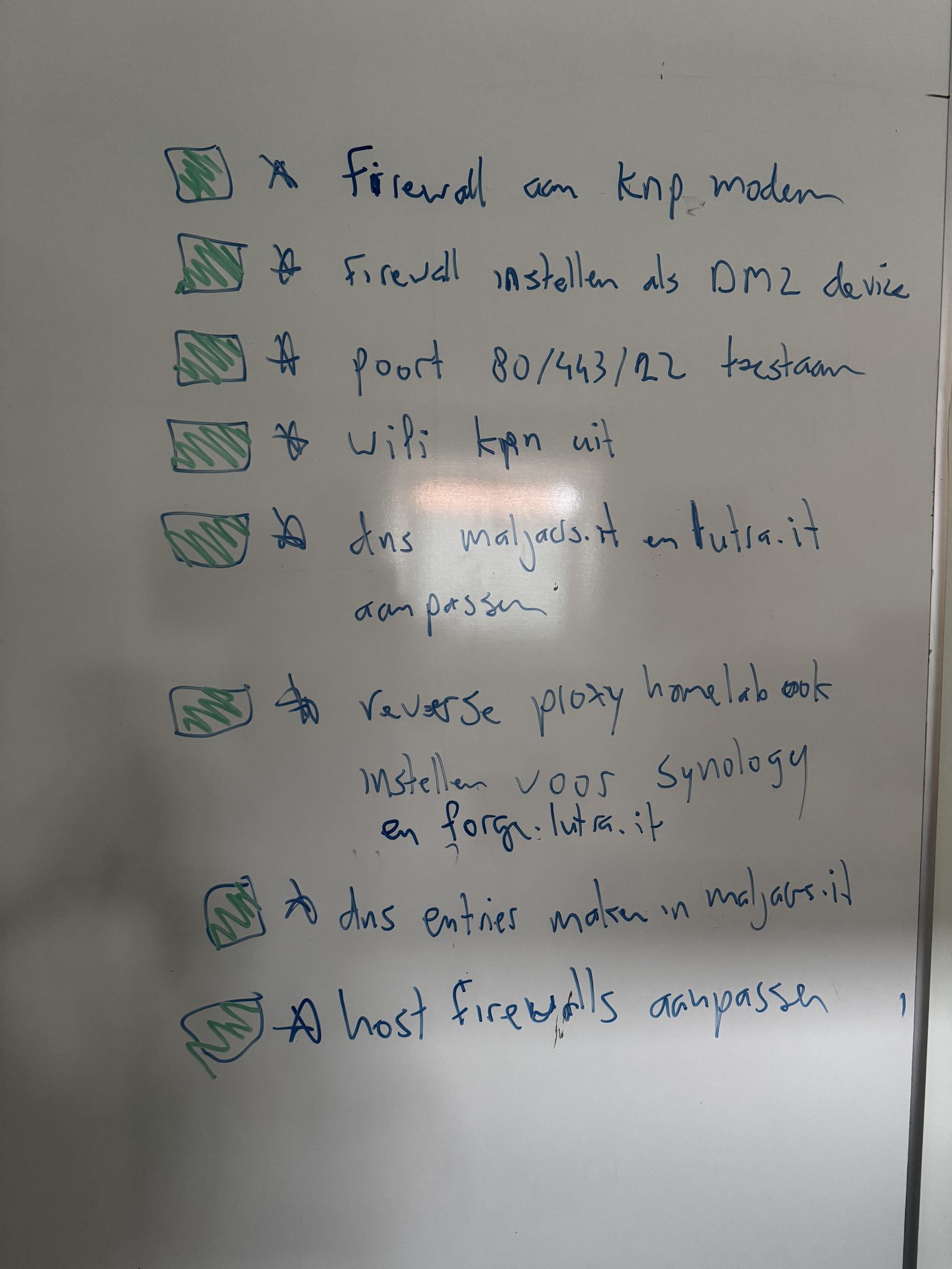 Foto van migratie TEDOEN lijst